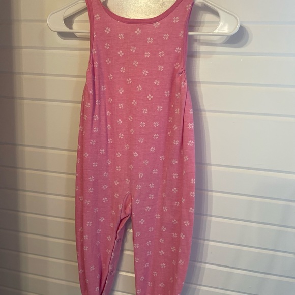 Vintage Carter’s Baby Girl Pink Outfit Pajamas 3T - Picture 5 of 7